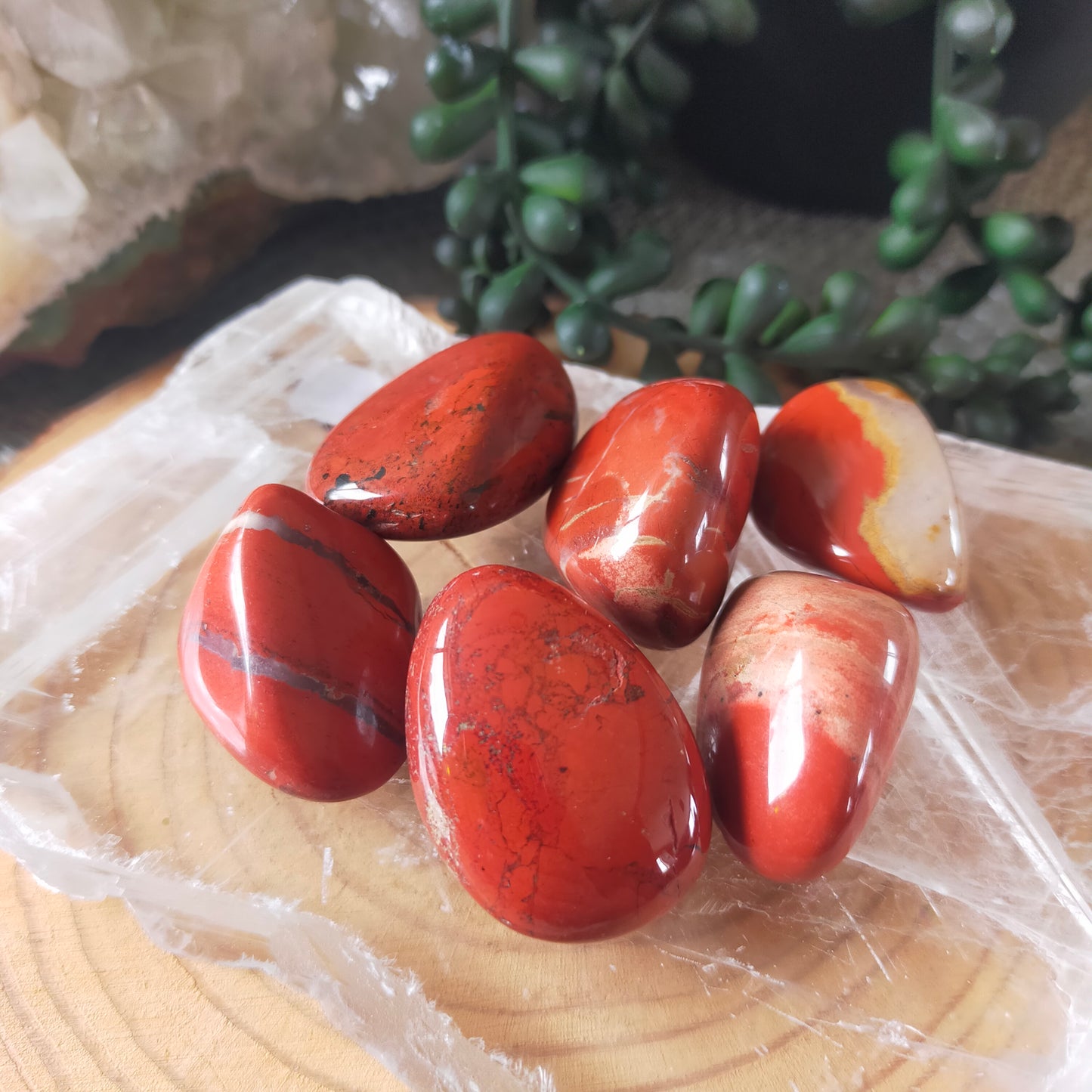 Red Jasper Tumbles