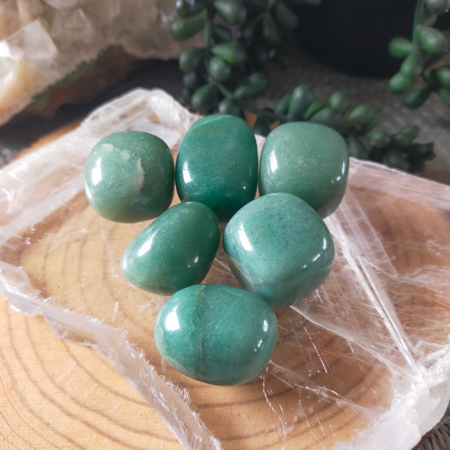 Green Adventurine Tumbles