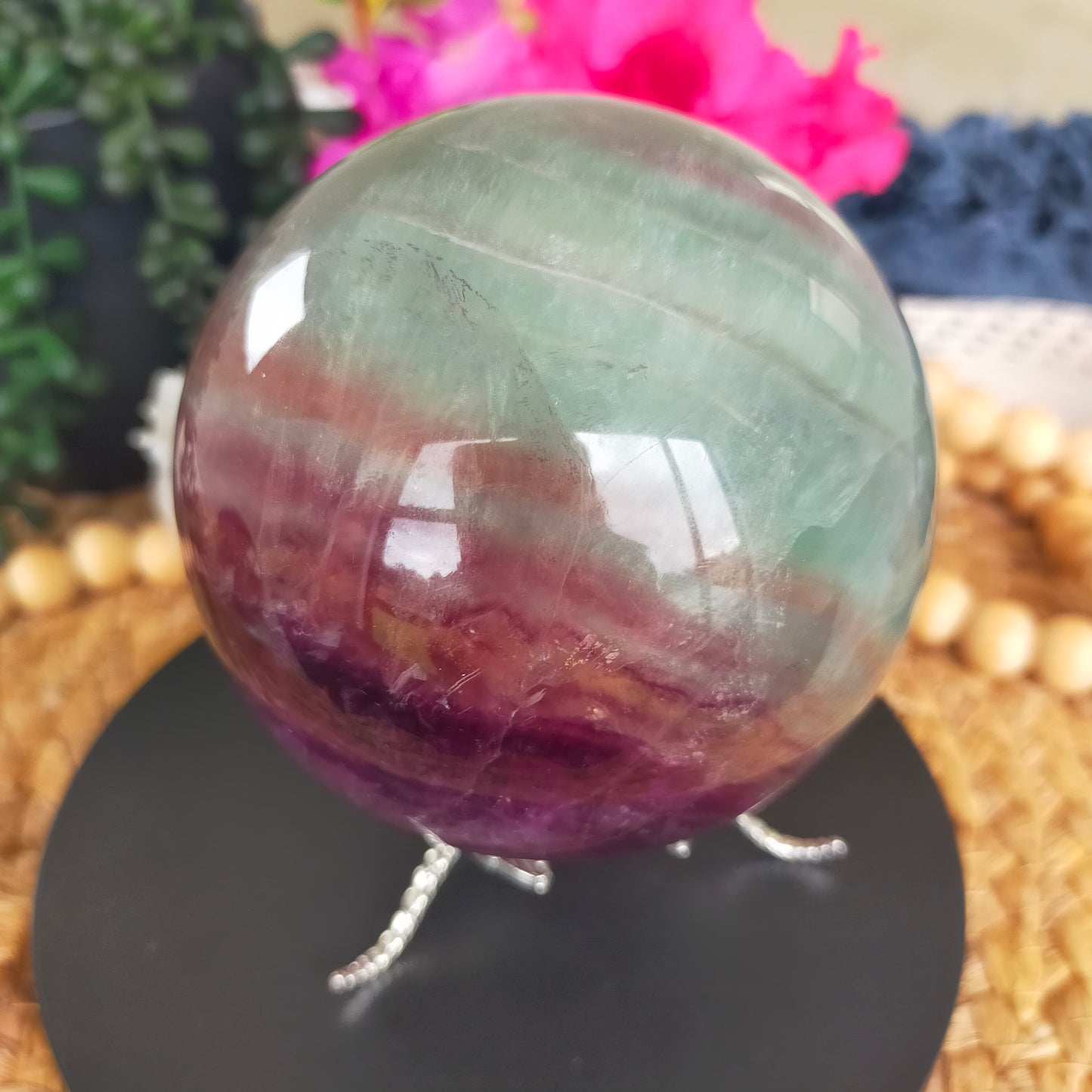 Candy Fluorite Sphere