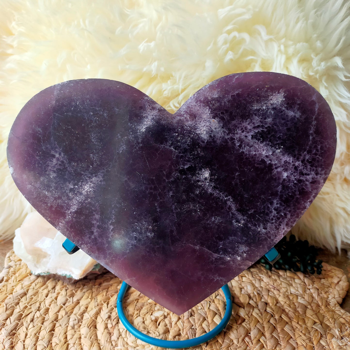 Large Fluorite Heart