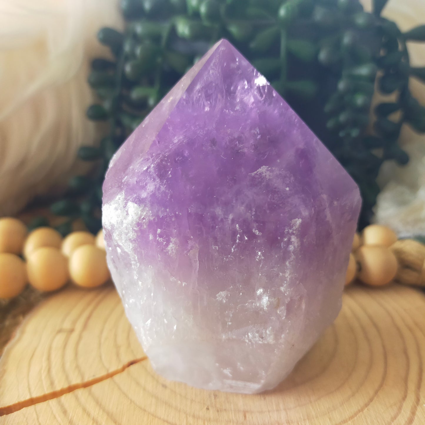 Amethyst Cut Base Point