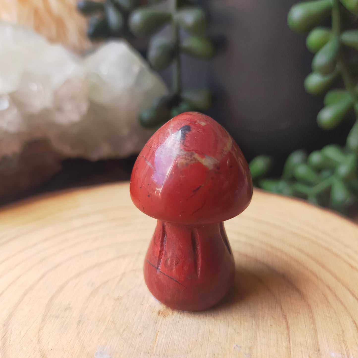 Red Jasper Mushroom