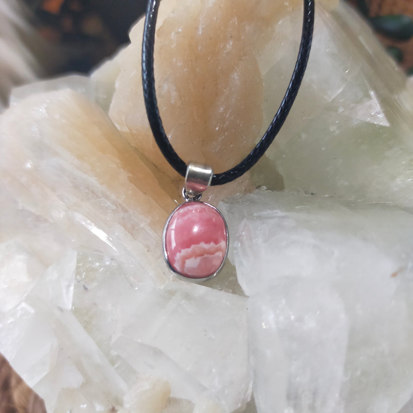 Rhodochrosite Necklace