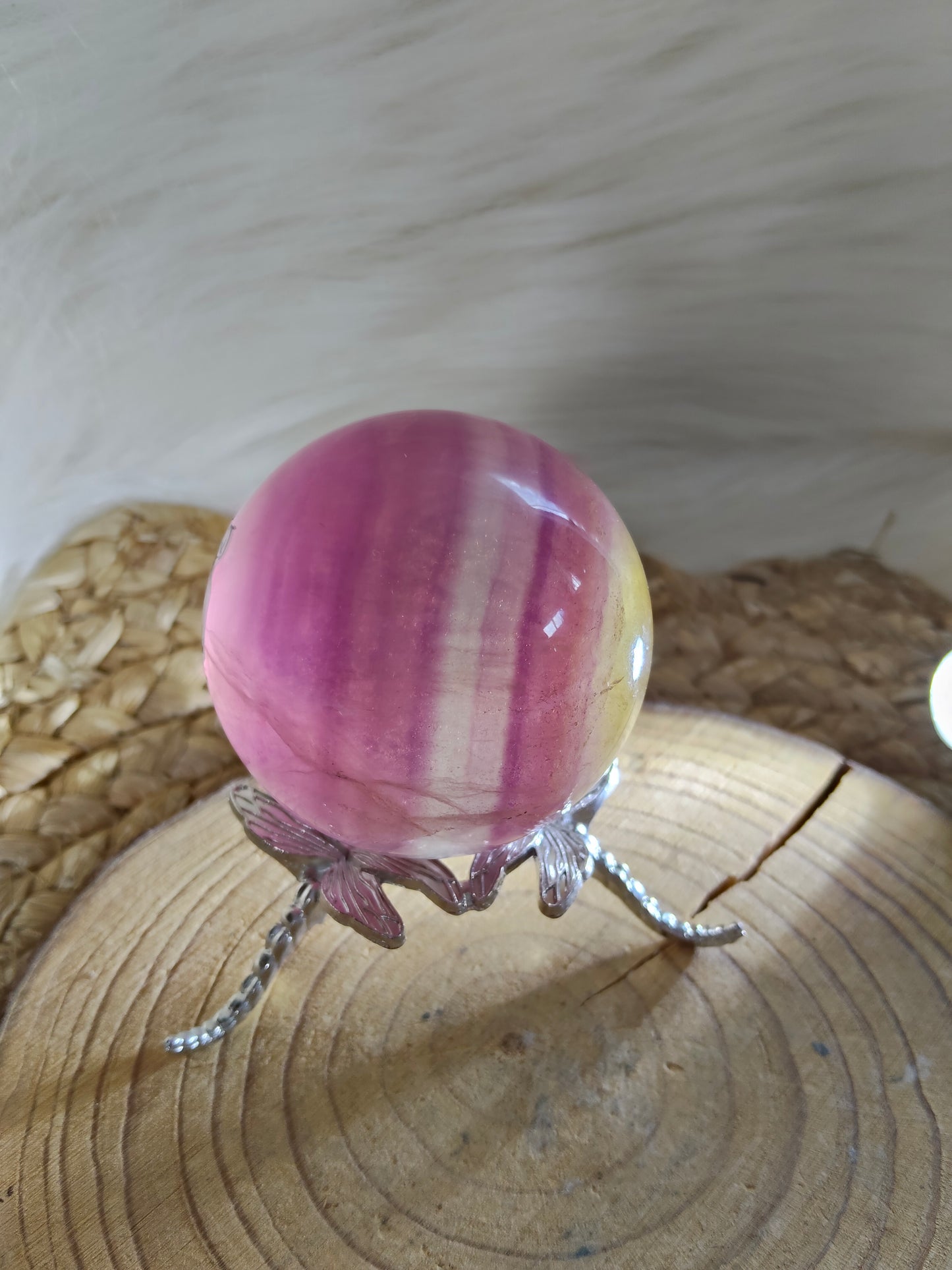 Candy Fluorite Sphere