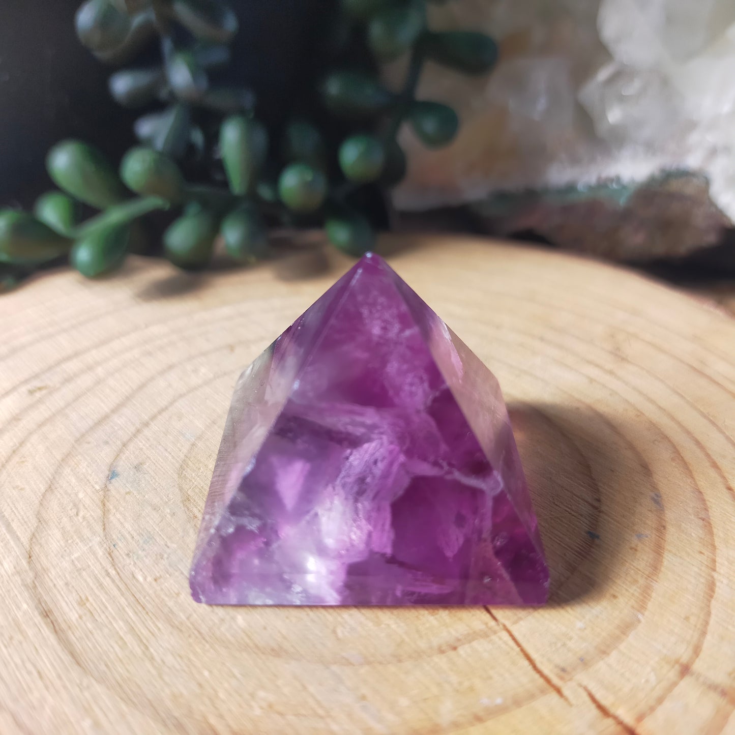 Fluorite Pyramids