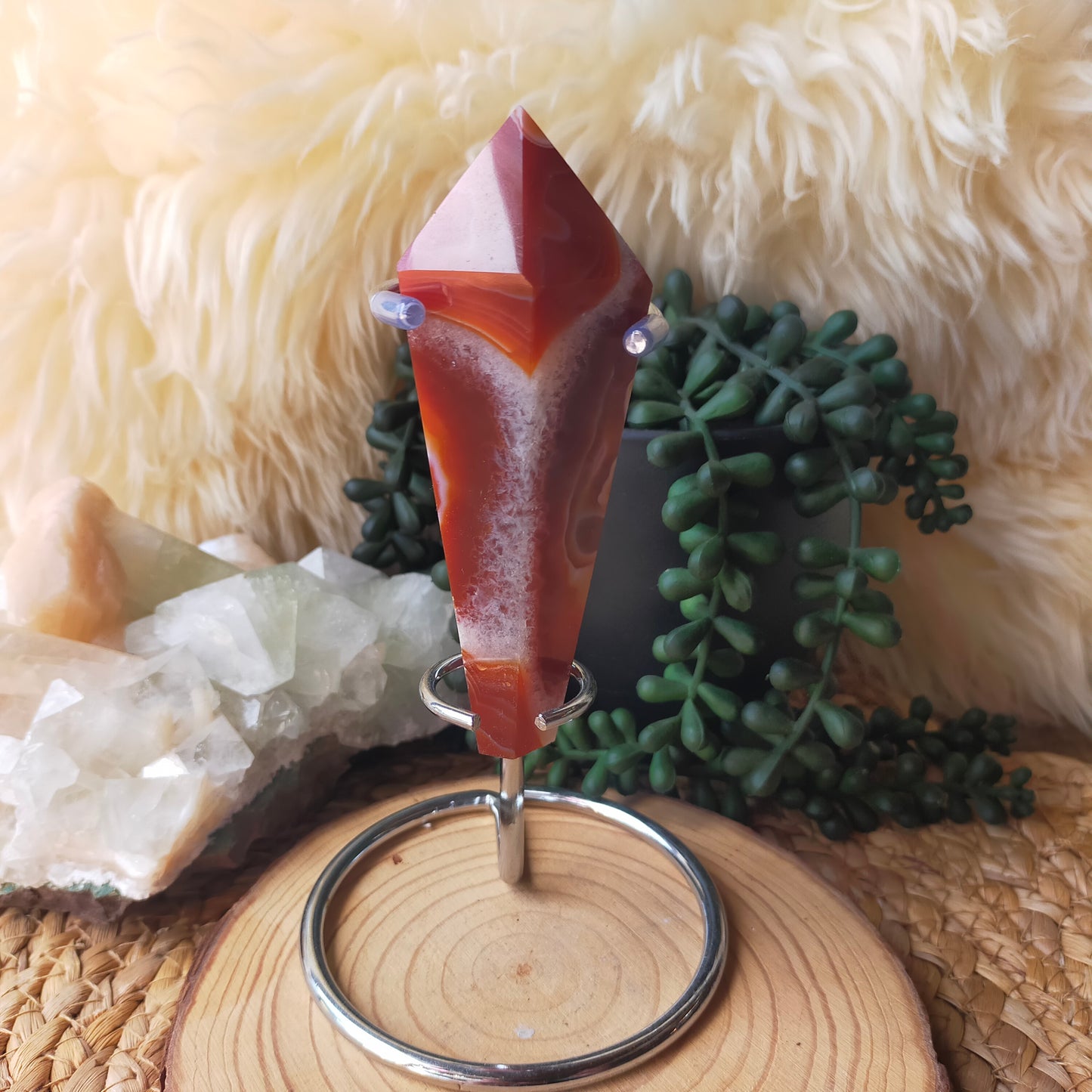 Carnelian Wand