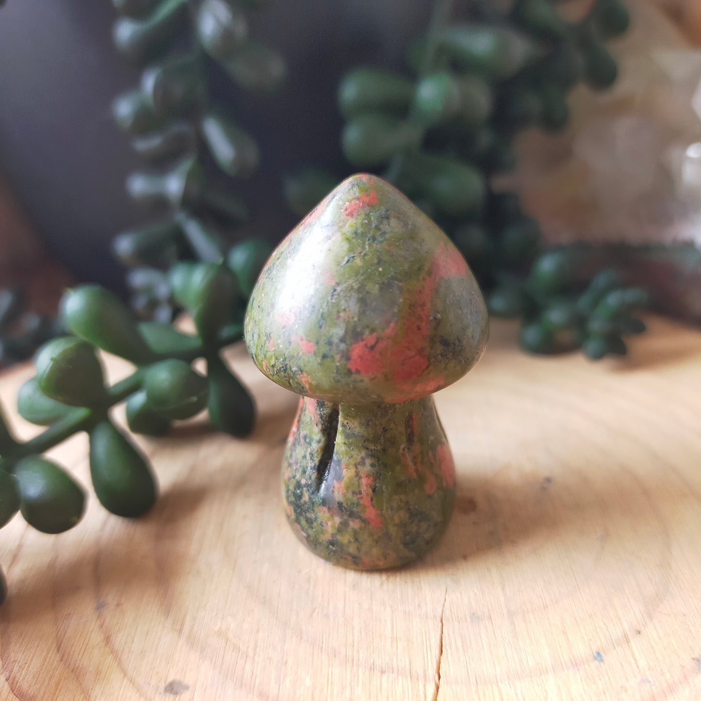 Unakite Mushroom
