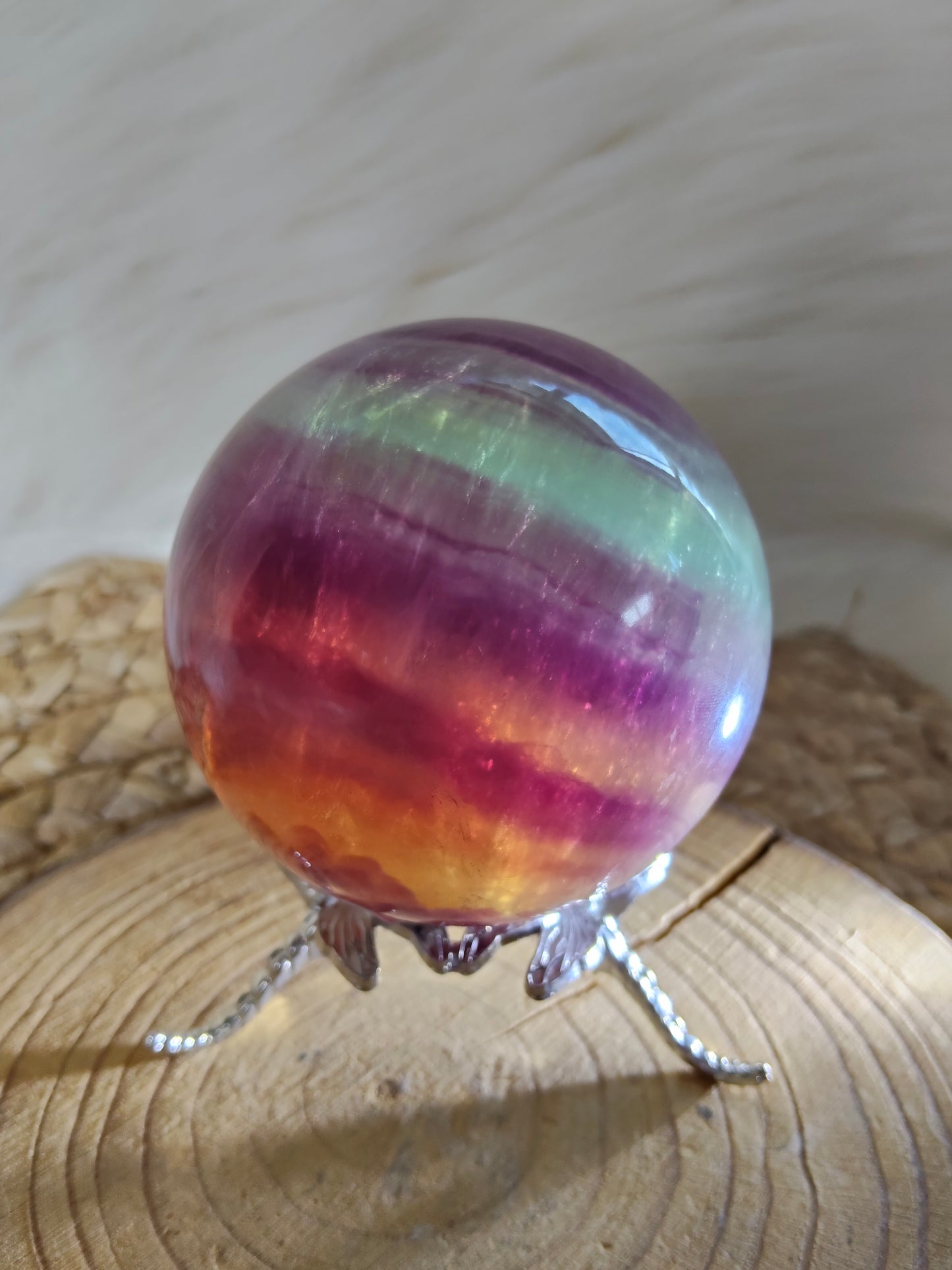 Candy Fluorite Sphere