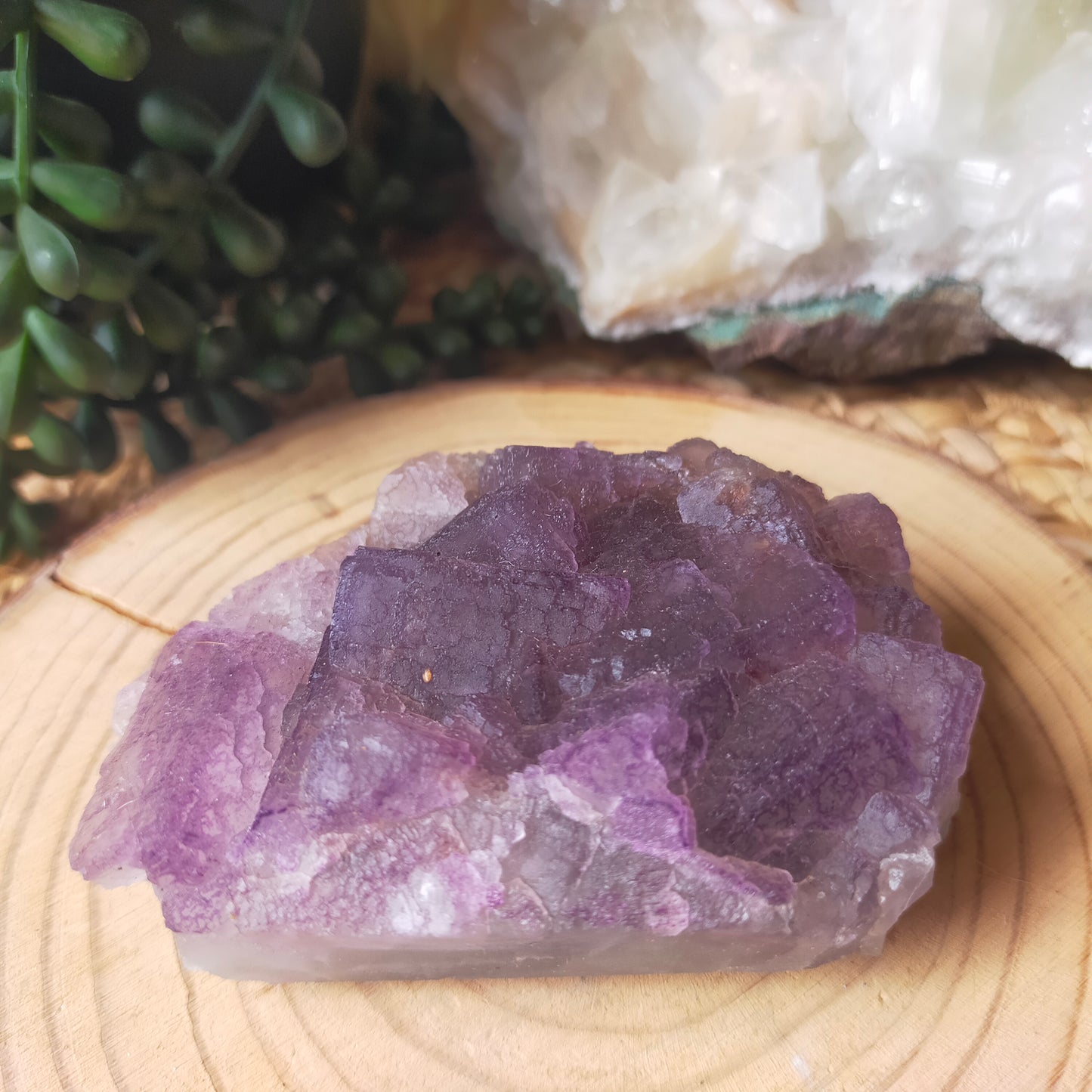 Raw Purple Fluorite