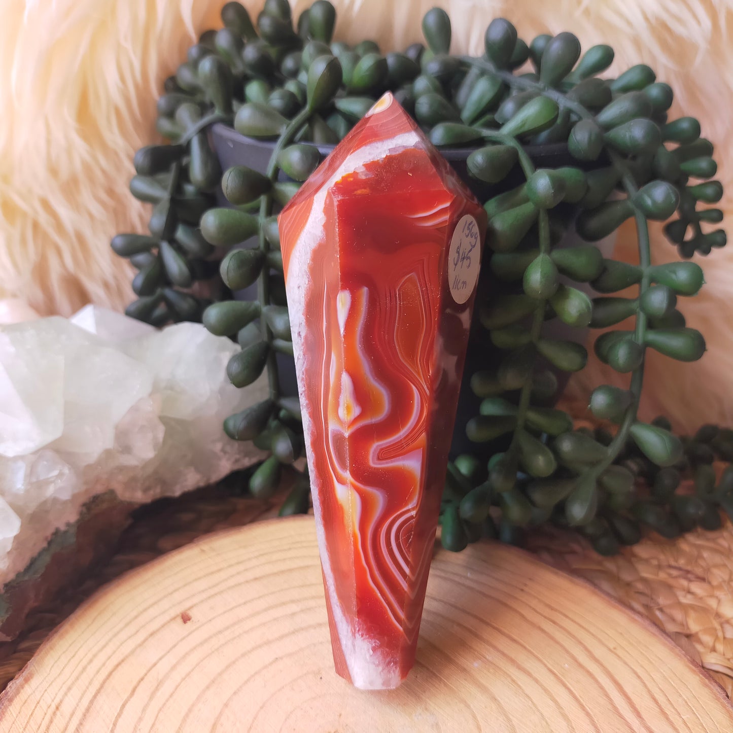Carnelian Wand