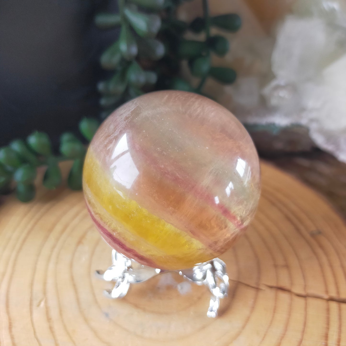 Candy Fluorite Sphere