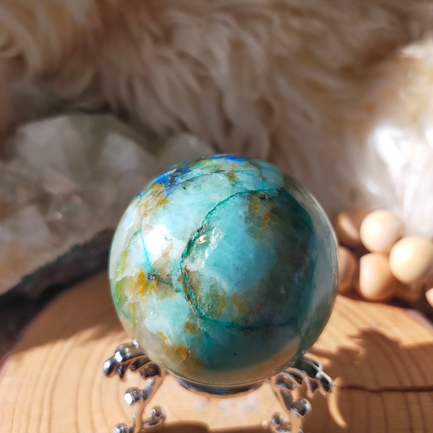 Phoenix Stone Sphere
