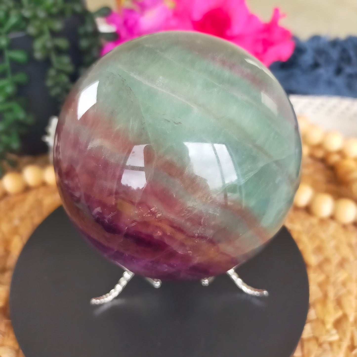 Candy Fluorite Sphere