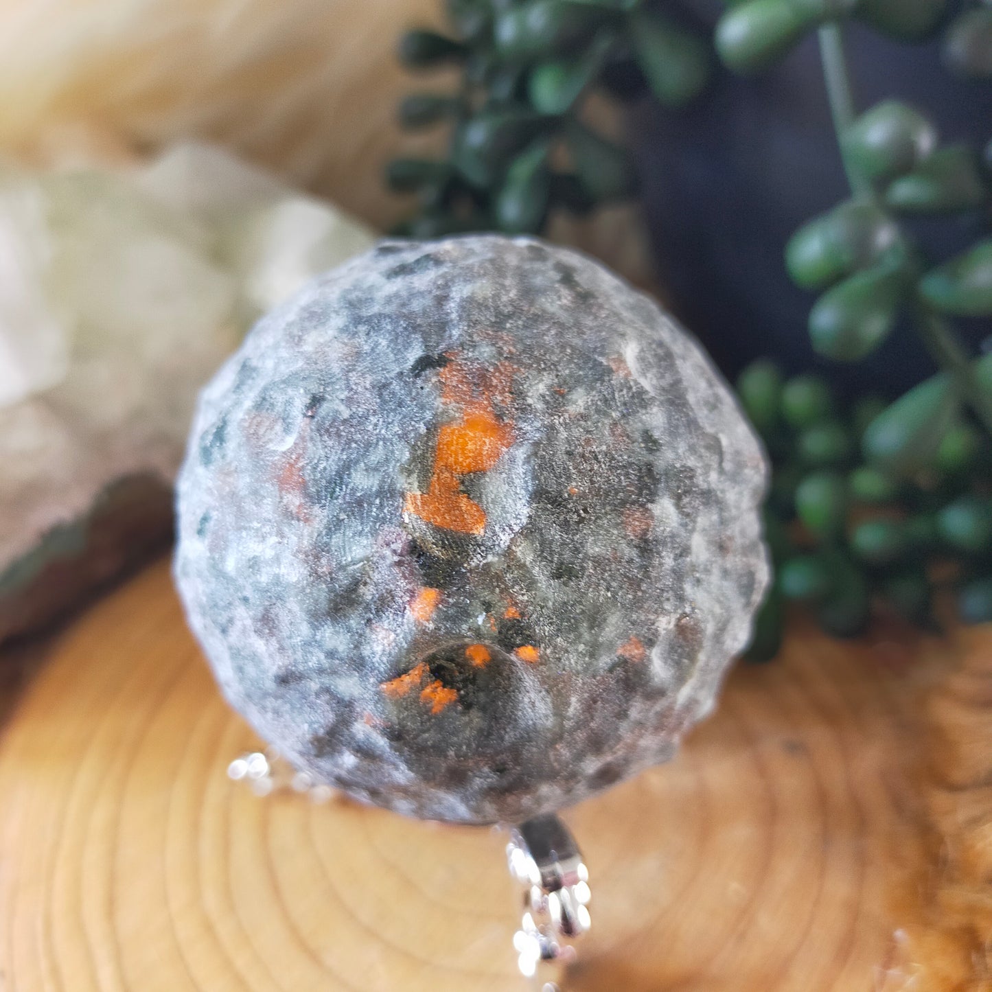Yooperlite Moon Sphere