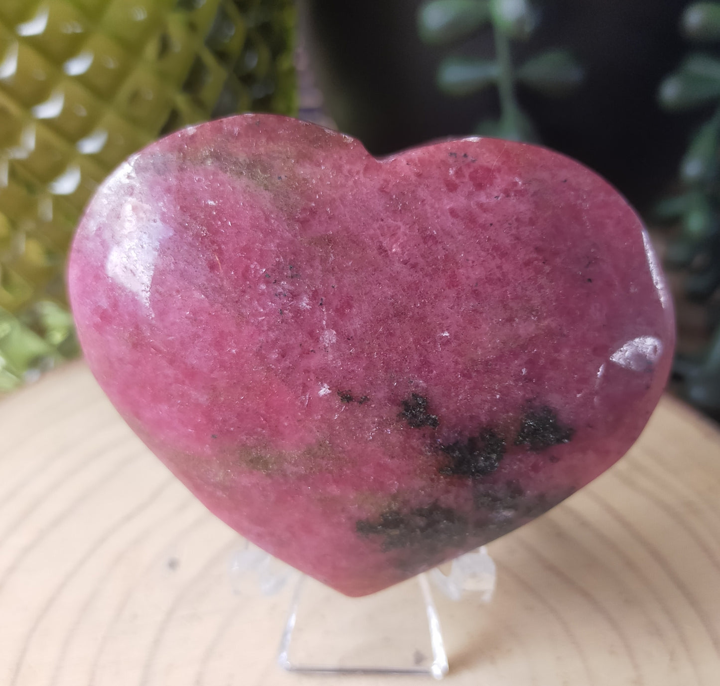 Rhodonite Heart