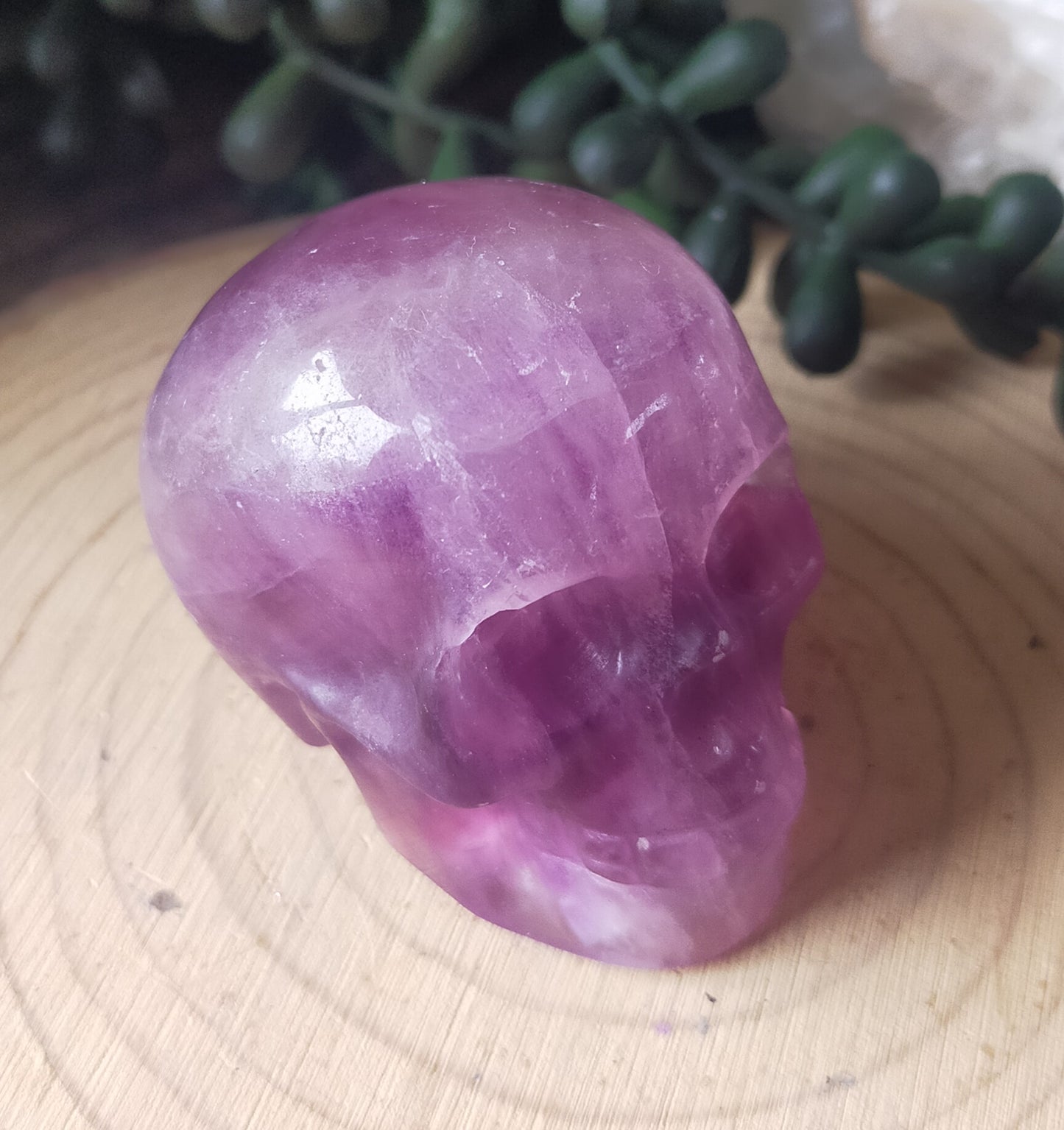 Fluorite Skull