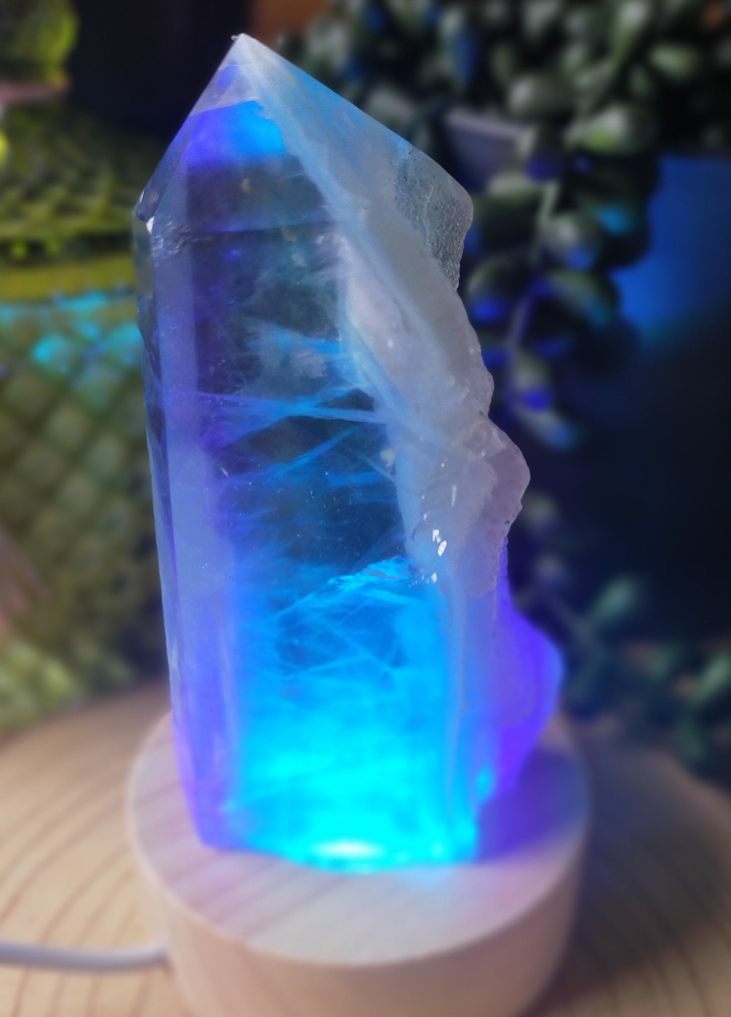 Beautiful Semi Raw Fluorite Point