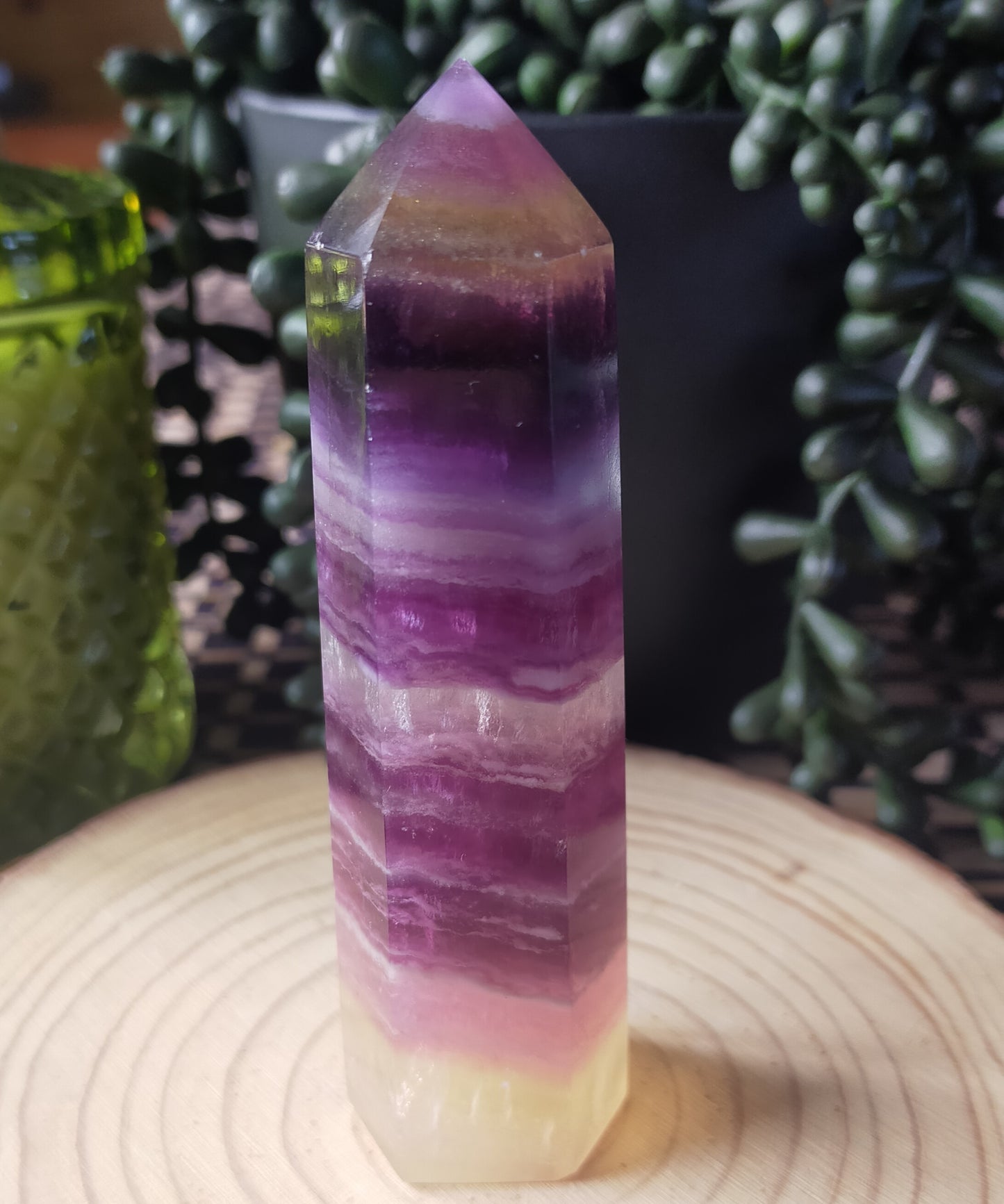 Candy Fluorite Point