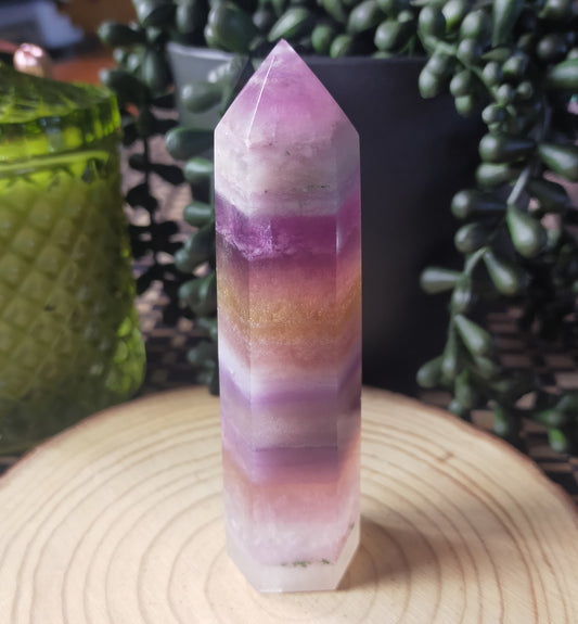 Candy Fluorite Point