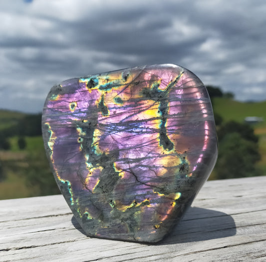 Purple Flash Labradorite Freeform