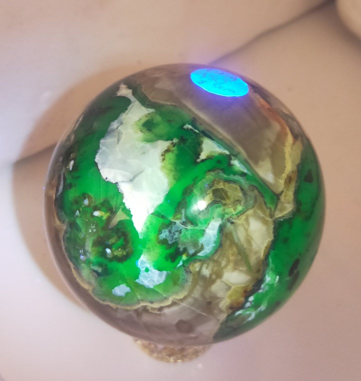 Volcano Agate Sphere