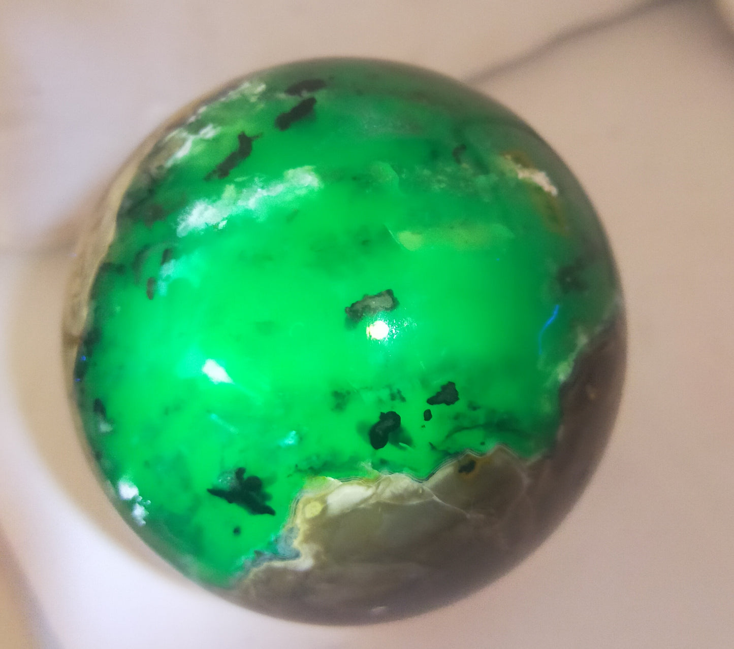 Volcano Agate Sphere