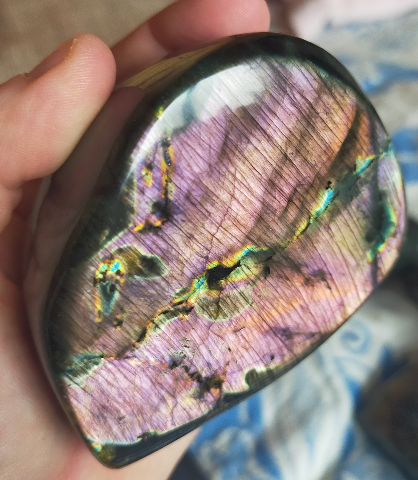 Purple Labradorite Freeform