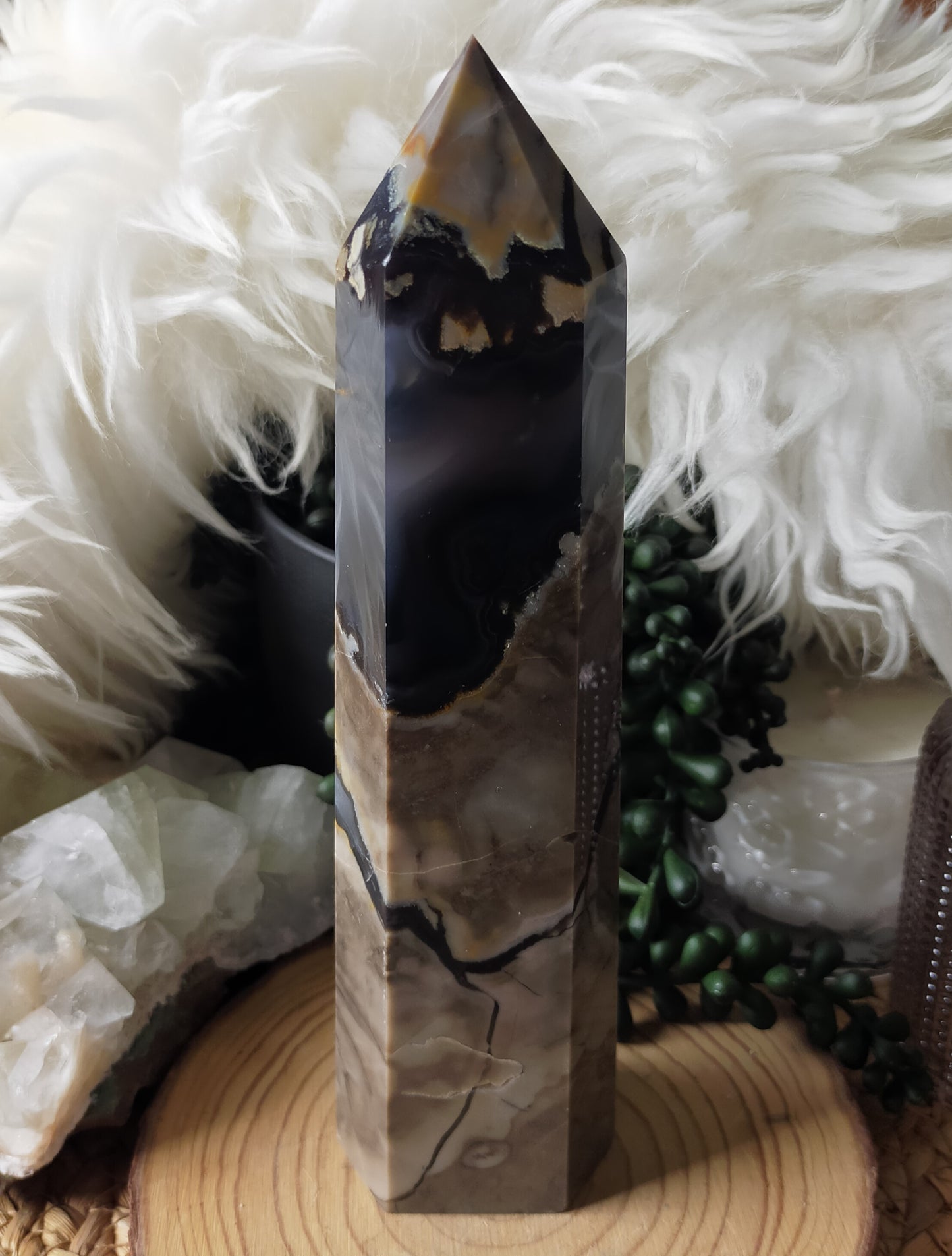 Volcano Agate Tower