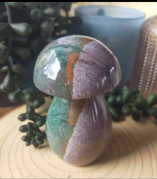 Ocean Jasper Mushroom