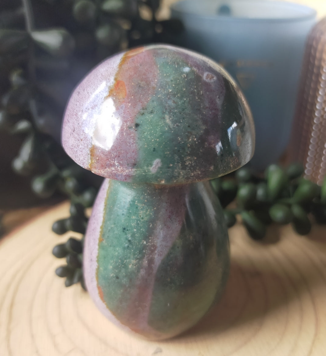 Ocean Jasper Mushroom