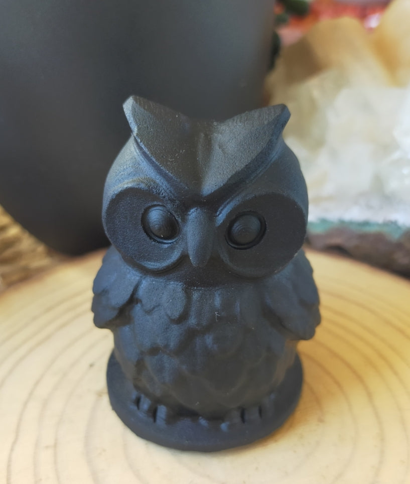 Black Obsidian Owl