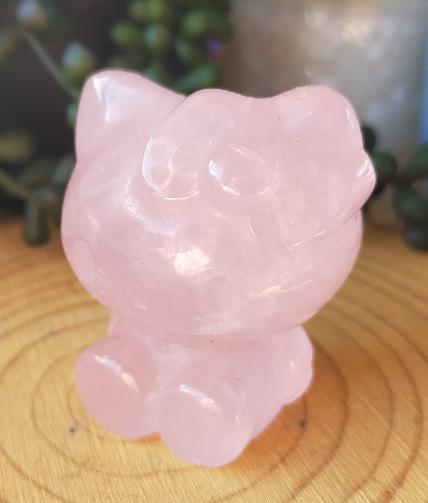 Rose Quartz Hello Kitty