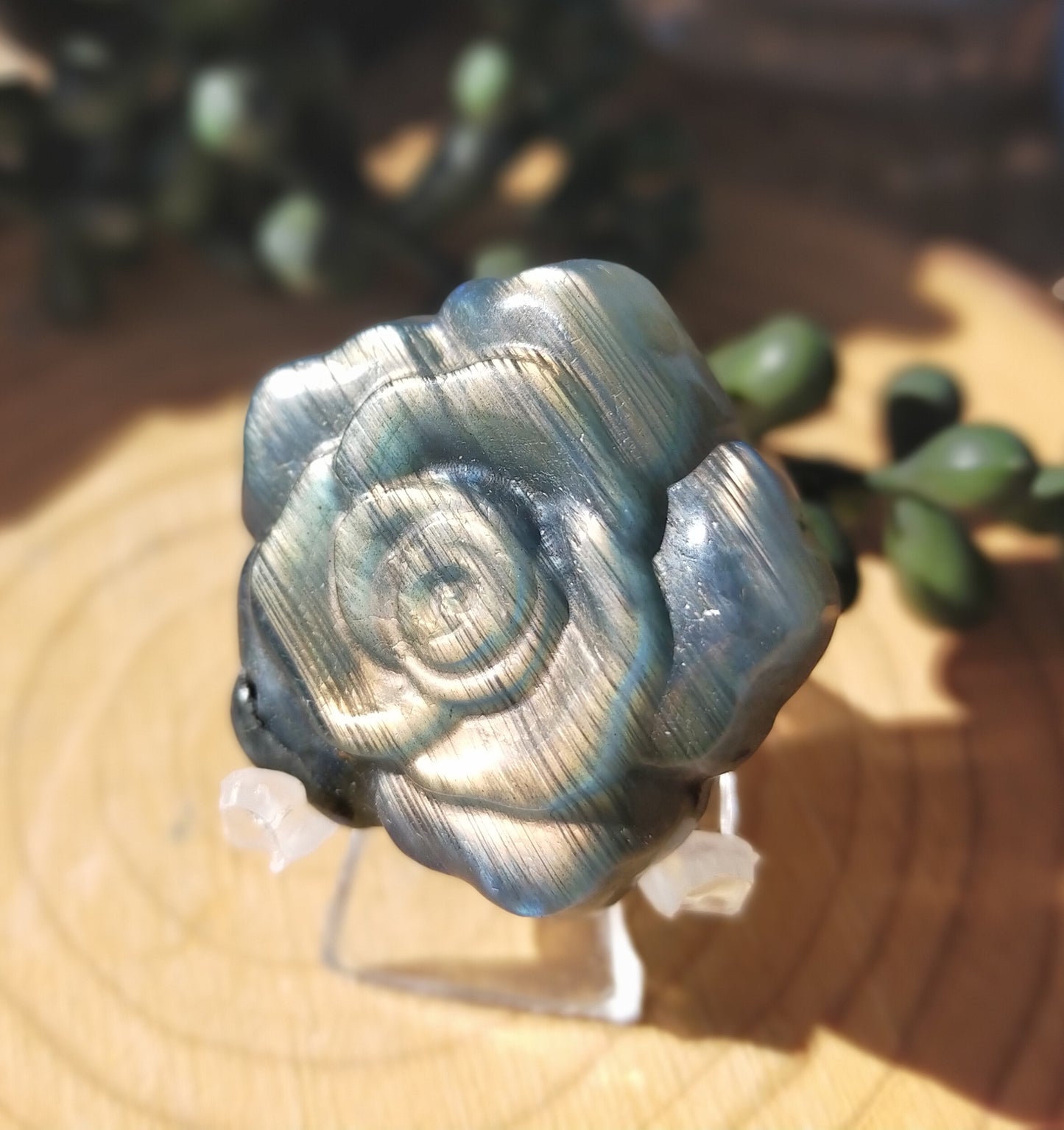 Labradorite Rose