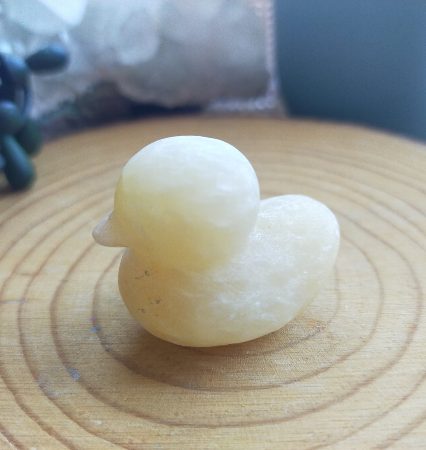 Yellow Calcite Duck