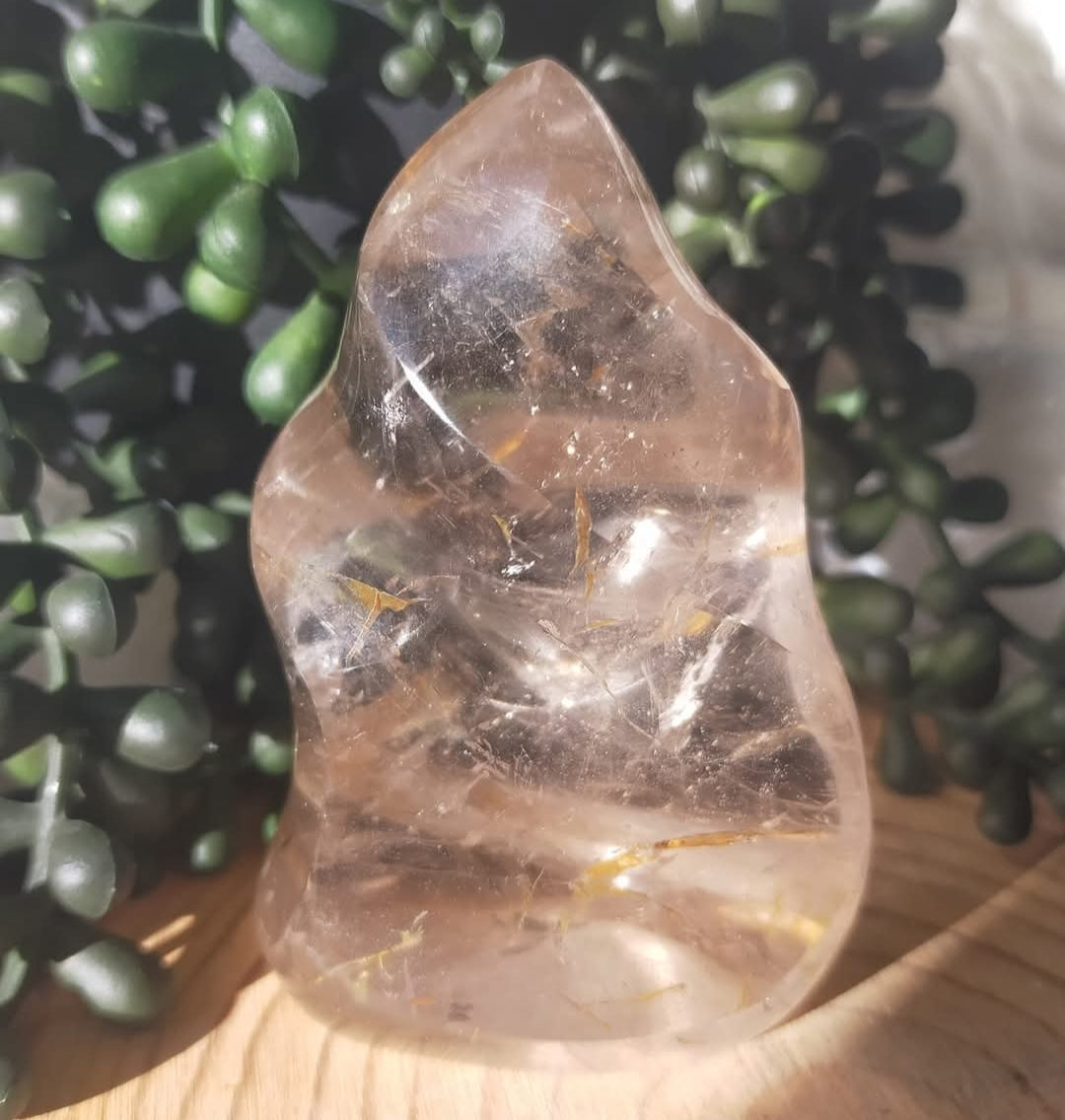 Smokey Quartz Flame