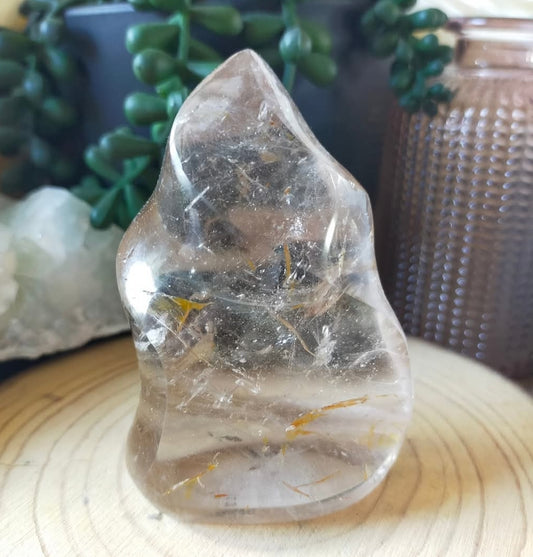 Smokey Quartz Flame