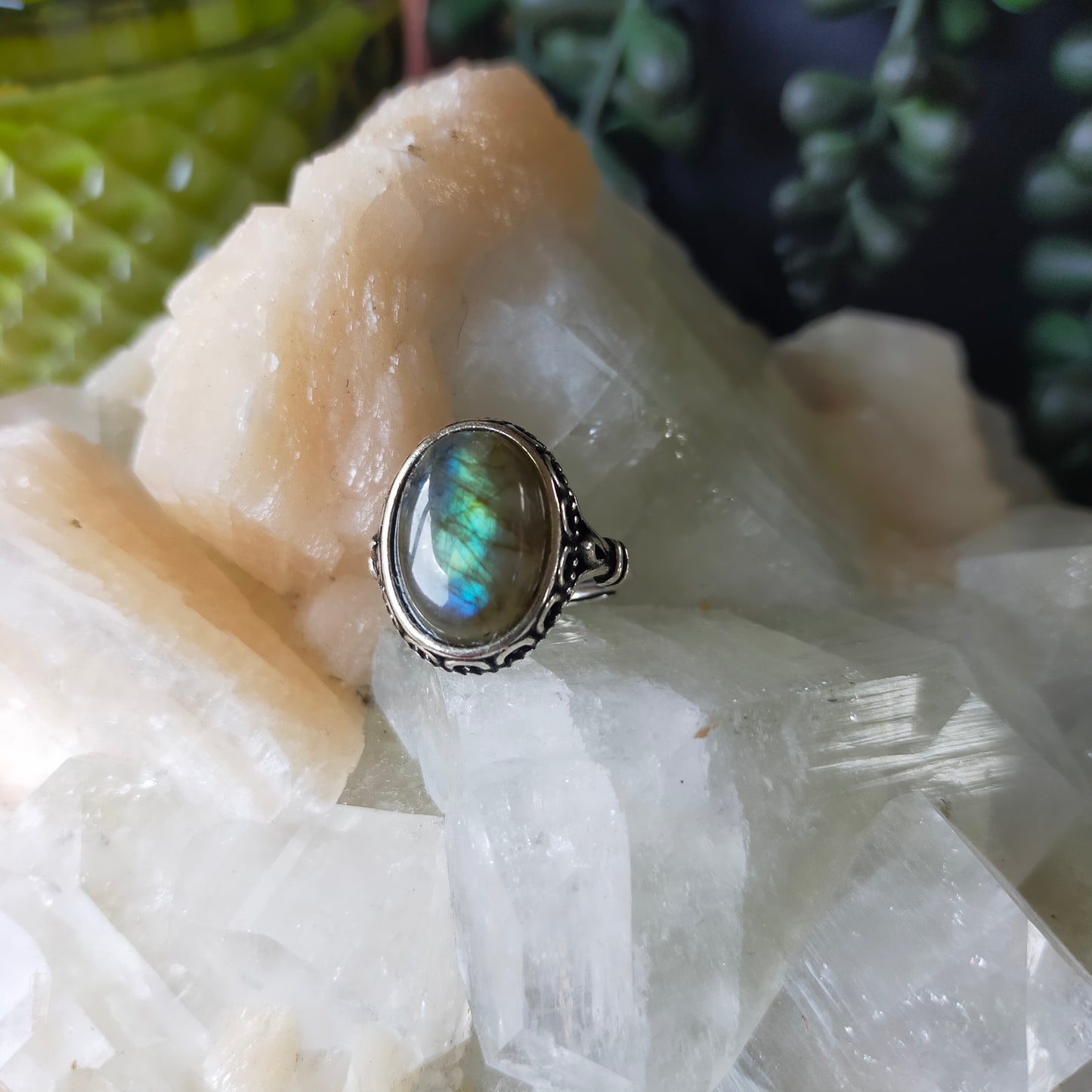 Labradorite Ring