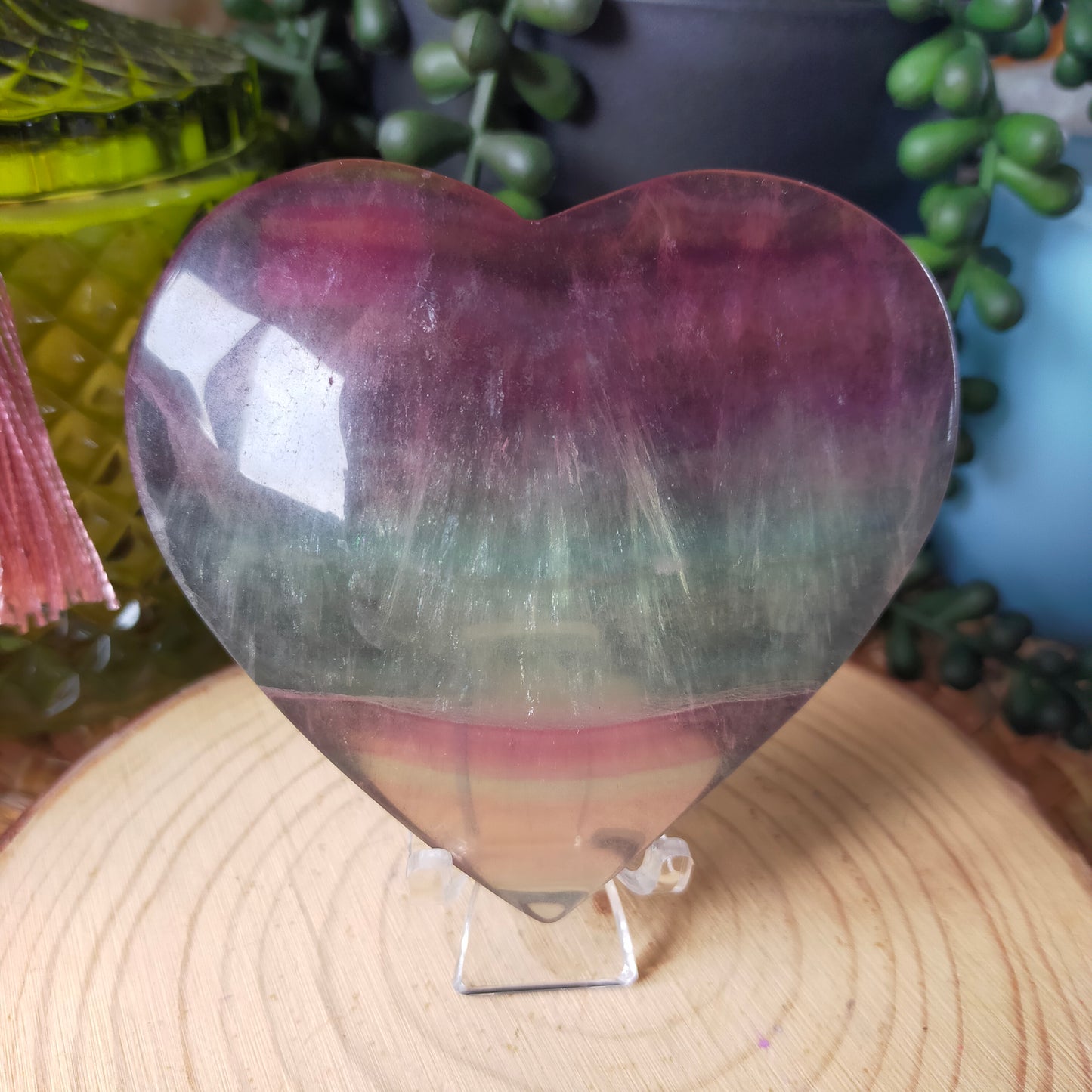 Fluorite Heart