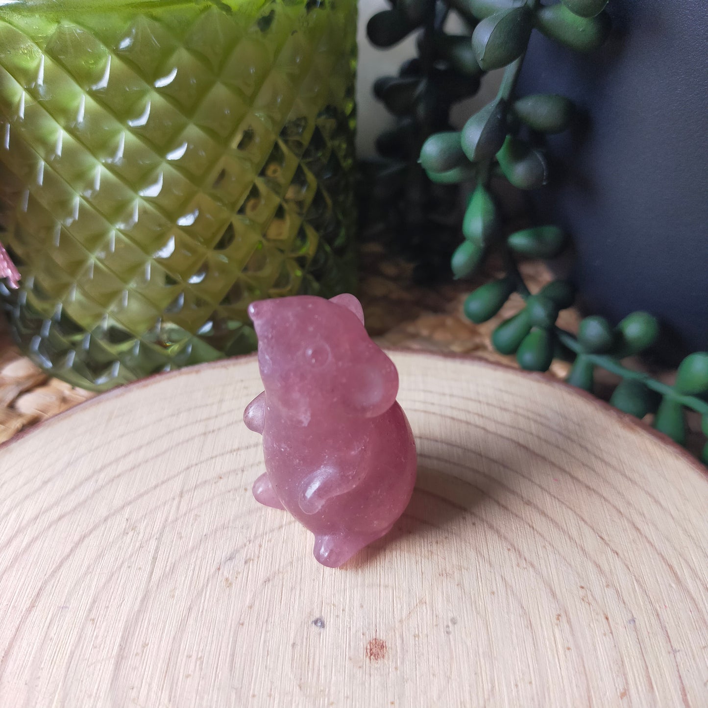 Strawberry Quartz Mouse