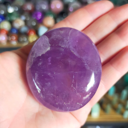 Amethyst Palmstone