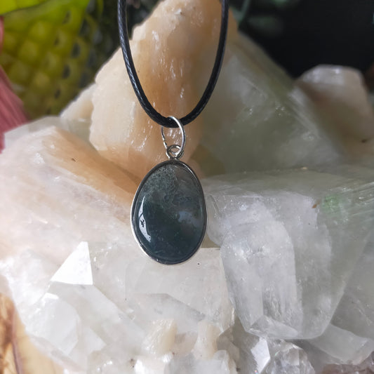 Moss Agate Necklace