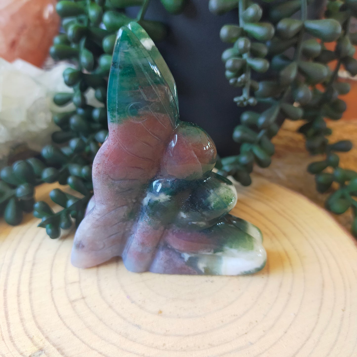 Ocean Jasper/moss Agate Fairy