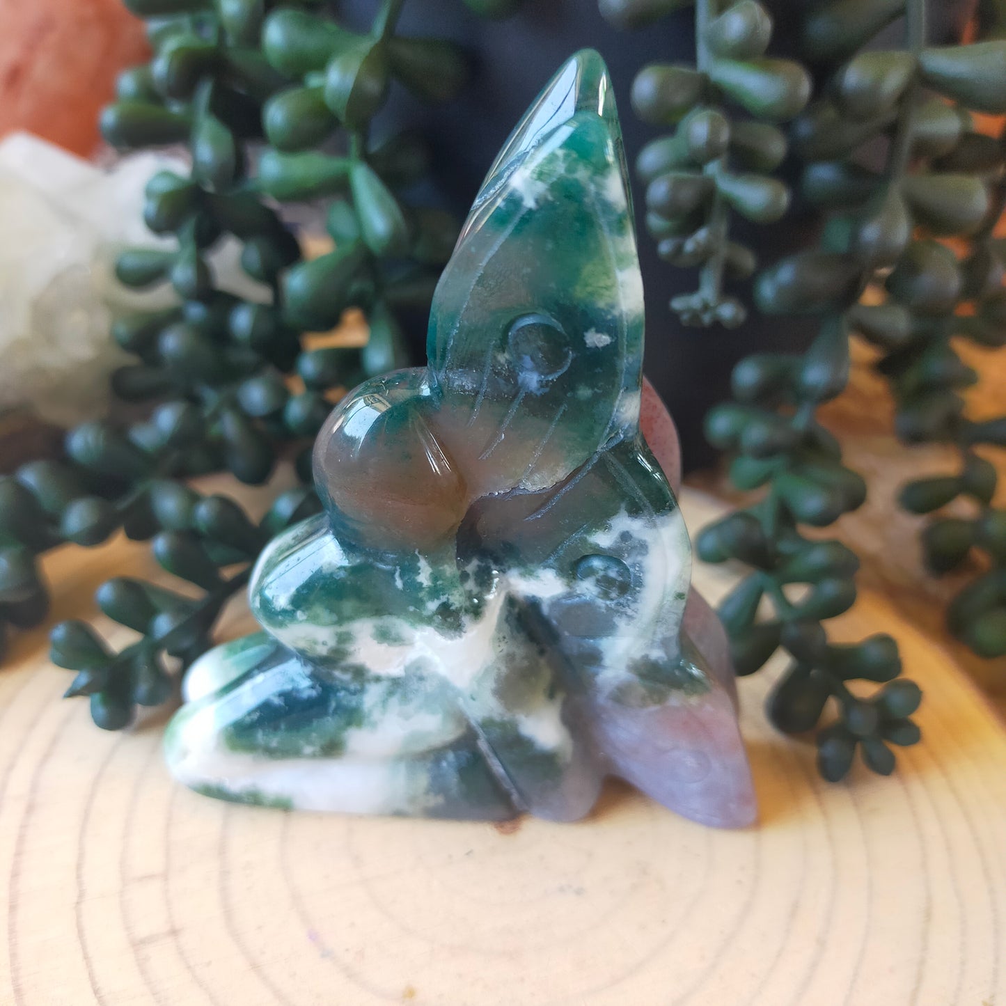 Ocean Jasper/moss Agate Fairy