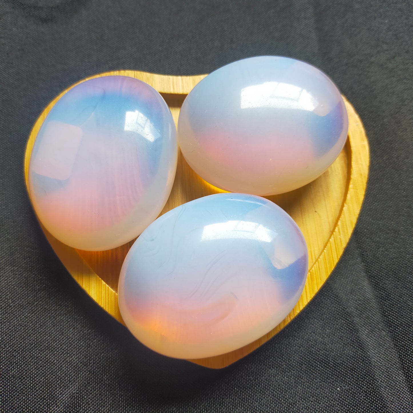 Pink Opalite Palmstones