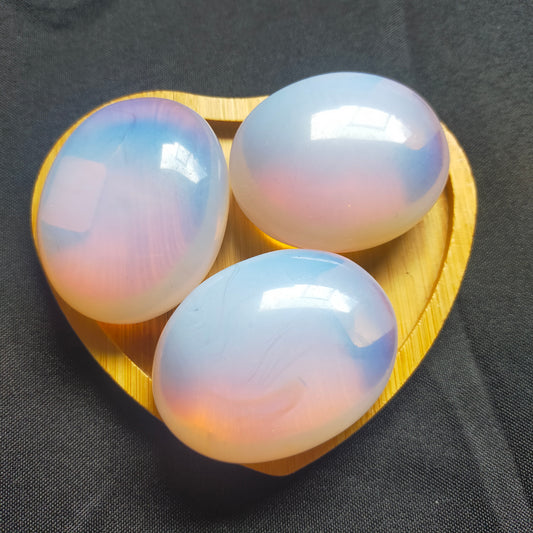 Pink Opalite Palmstones