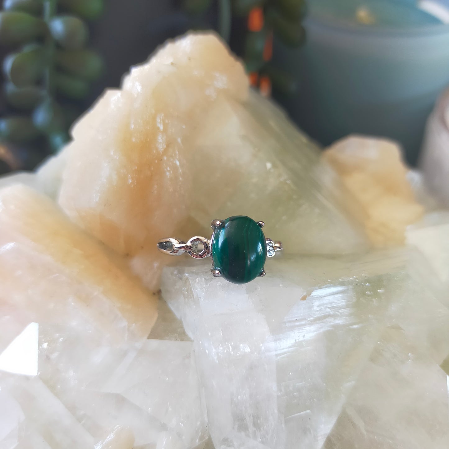 Malachite Ring