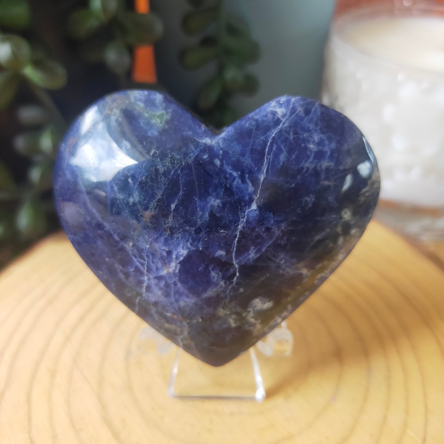 Sodalite Heart