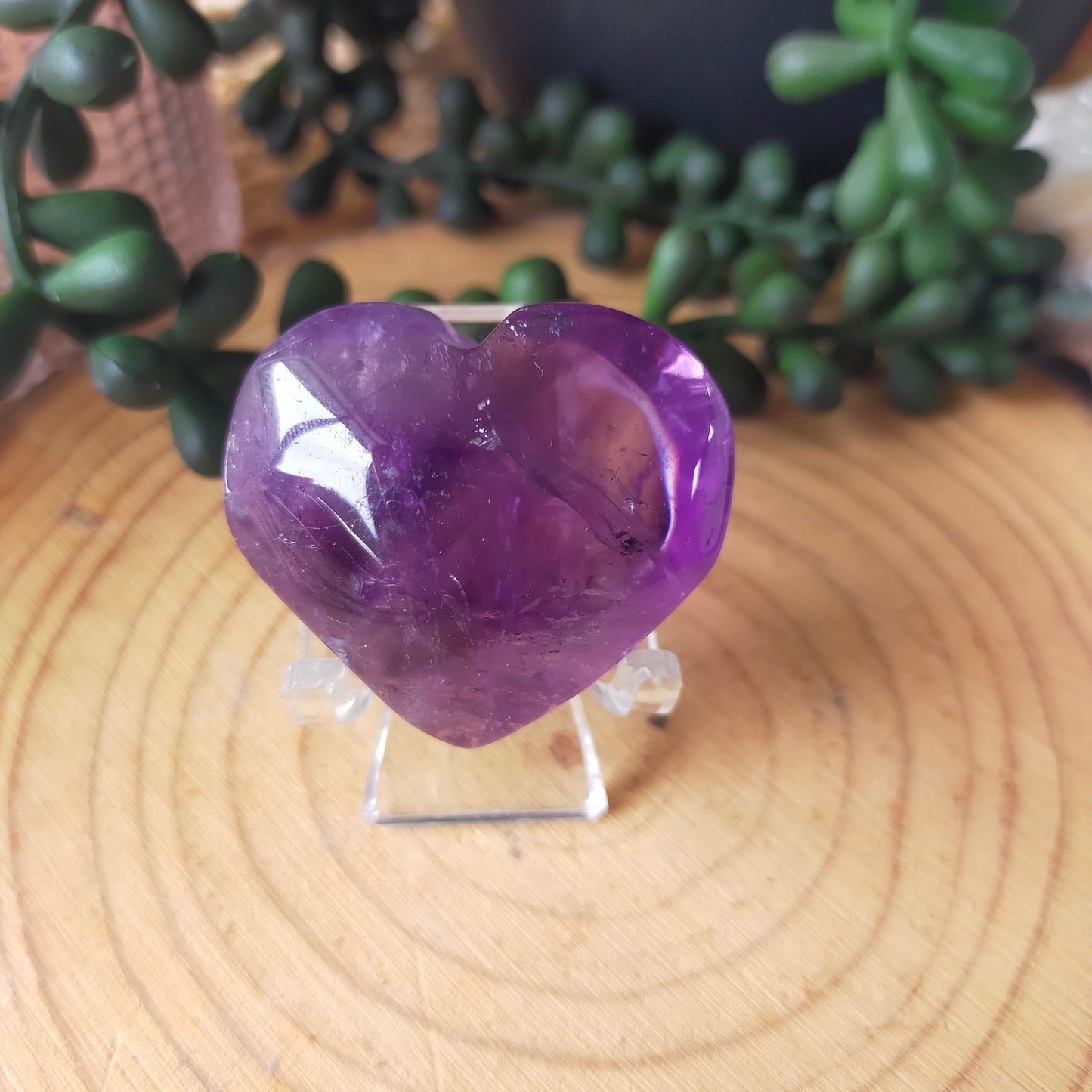 Amethyst Heart