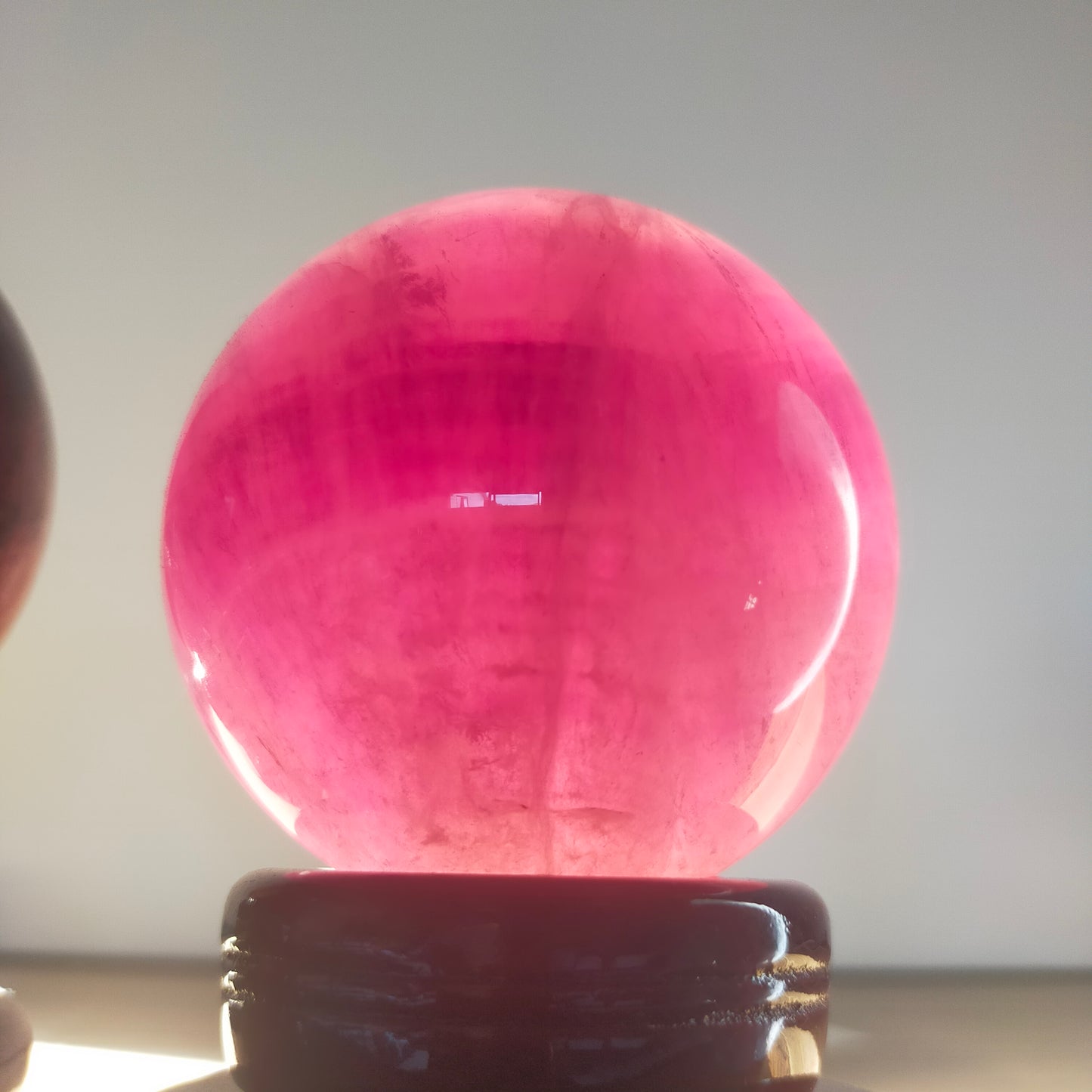 Stunning Purple Fluorite Sphere
