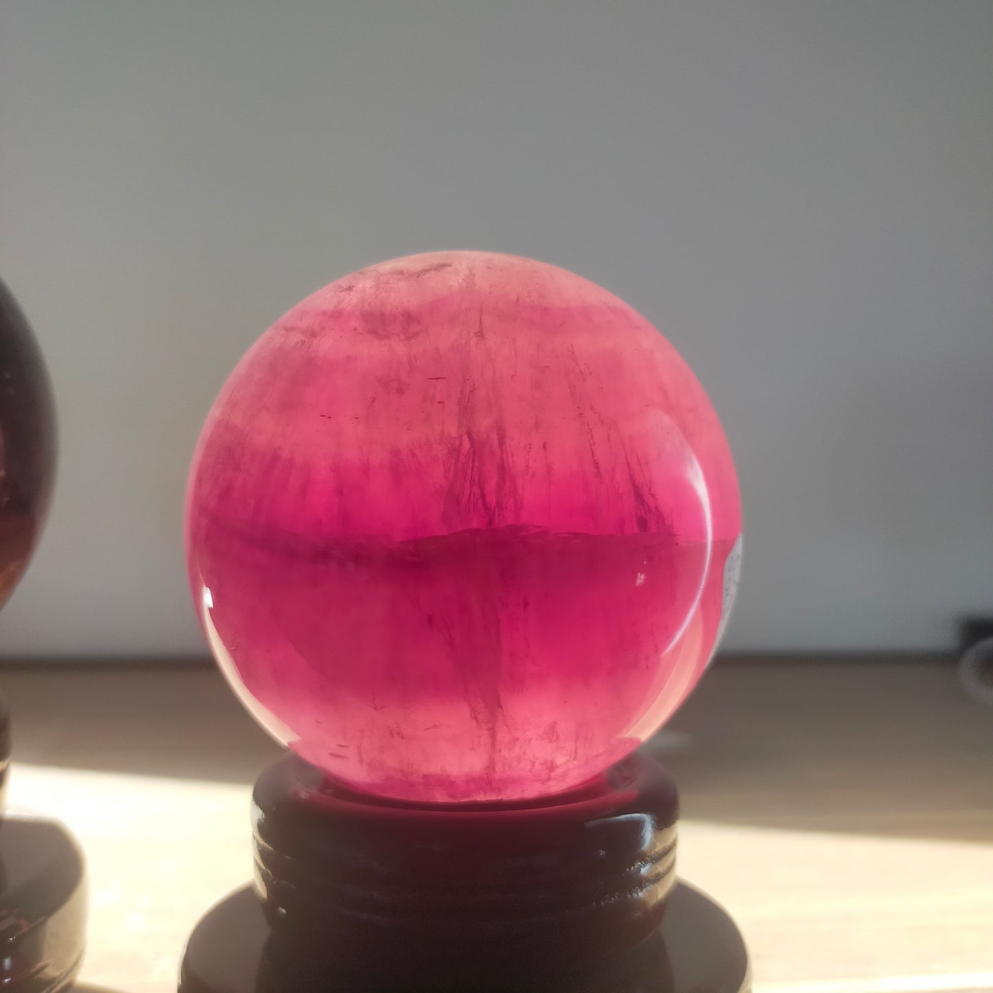 Stunning Purple Fluorite Sphere